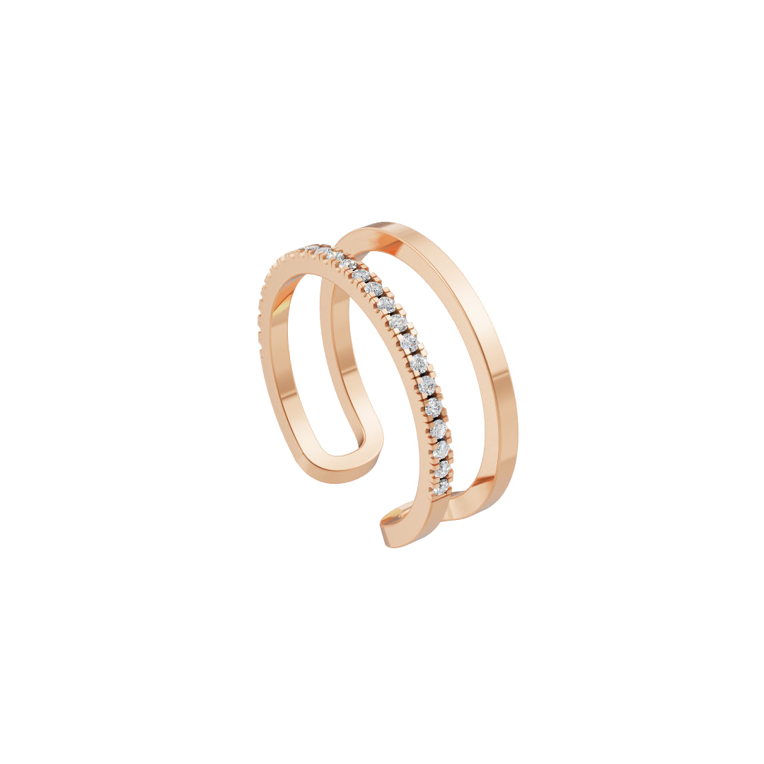Half Eternity and Gold Band