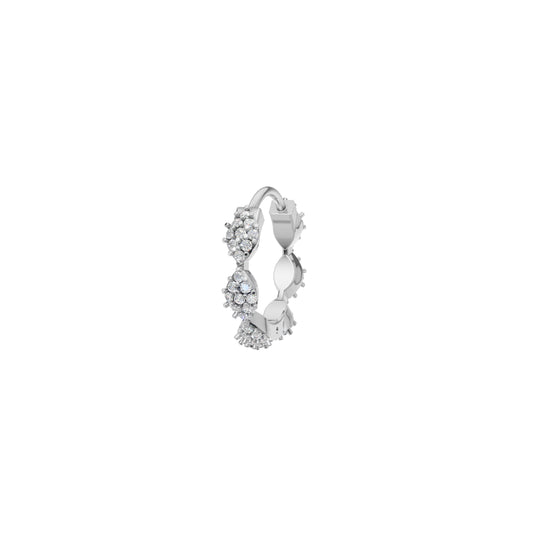 Marquise Eternity Hoop