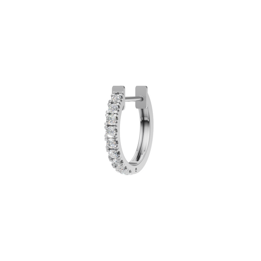 Half Eternity 6 mm Diamond hoop