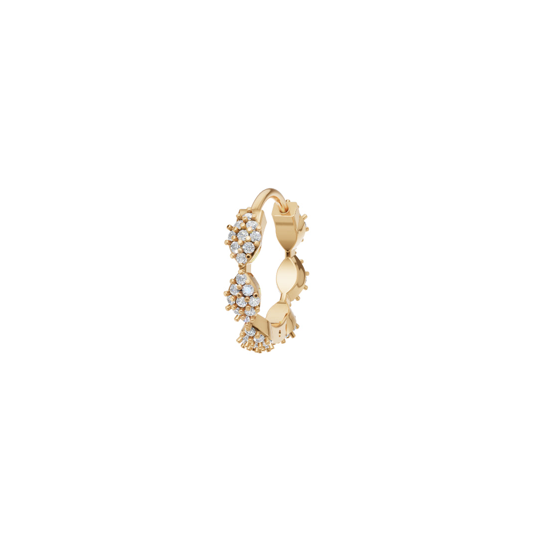 Marquise Eternity Hoop