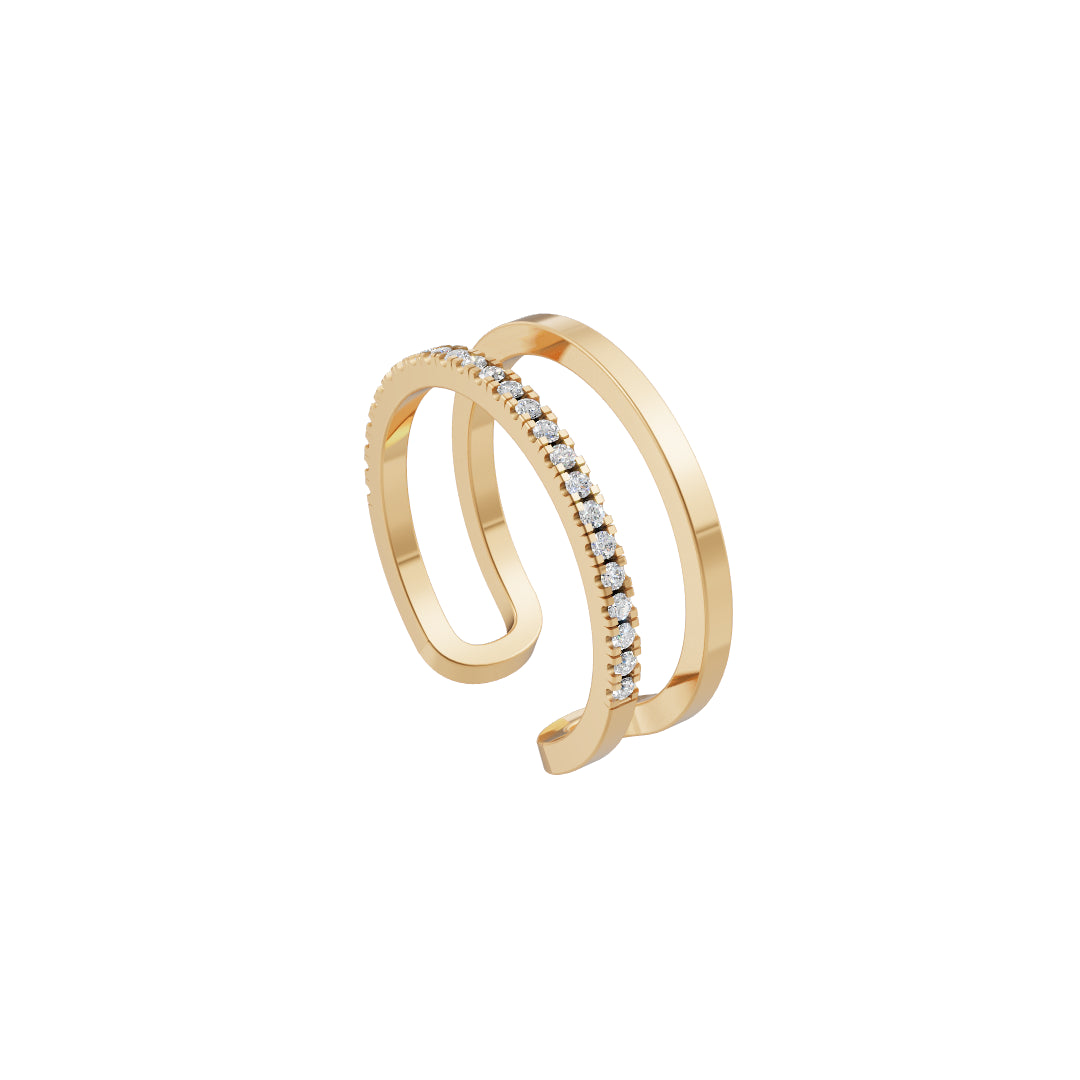 Half Eternity and Gold Band